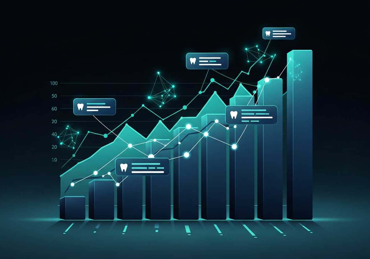 Growth metrics visualization